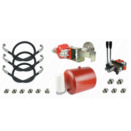 Išorinė hidraulika „Ursus C-360“, 32cc veleno varomam siurbliui. Į komplektą įeina skirstytuvas, 20 l bakas, filtras ir žarnos.