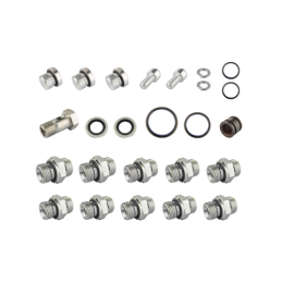 5 sekcijų išorinio skirstytuvo komplektas su 2 plūduriuojančiomis hidraulinėmis sekcijomis C 360 C 360-3p