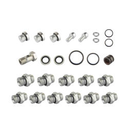 5 sekcijų išorinio skirstytuvo komplektas su 2 plūduriuojančiomis hidraulinėmis sekcijomis C 360 C 360-3p