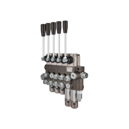 5 sekcijų išorinio skirstytuvo komplektas su 2 plūduriuojančiomis hidraulinėmis sekcijomis C 360 C 360-3p