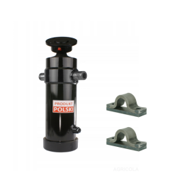 Teleskopinis hidraulinis cilindras priekabai, eiga: 1600 mm, komplektuojamas su suvirinimo lizdu ir kaiščio tvirtinimu