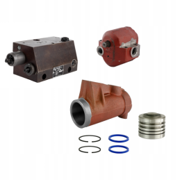 Hidraulinis skirstytuvas 46481002 Hydrotor Tuchola, sumontuotas varlės formos C-360, C-360-3P modeliuose, komplektuojamas su sus