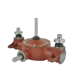 Pilnai sukomplektuota barstytuvo L:440 pavarų dėžė