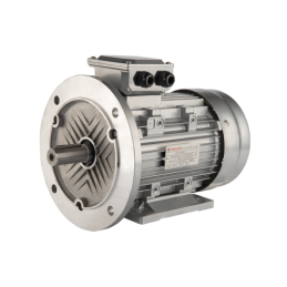 Trifazis 400 V elektros variklis, tipas B35 G160M, galia: 11 kW, apsukos: 1460 aps./min., velenas: 42 mm, su flanšu skambučio ju