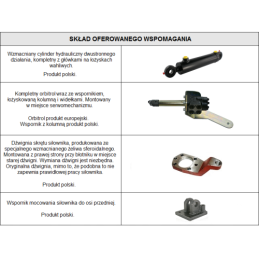 Vairo stiprintuvas C-385A U914 ir kiti 4 bei 6 cilindrų modeliai su priekine varančiąja ašimi, aukščiausios klasės versija (eco)