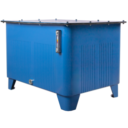 250 l hidraulinės alyvos bakas ant kojų su pilnu dangčiu