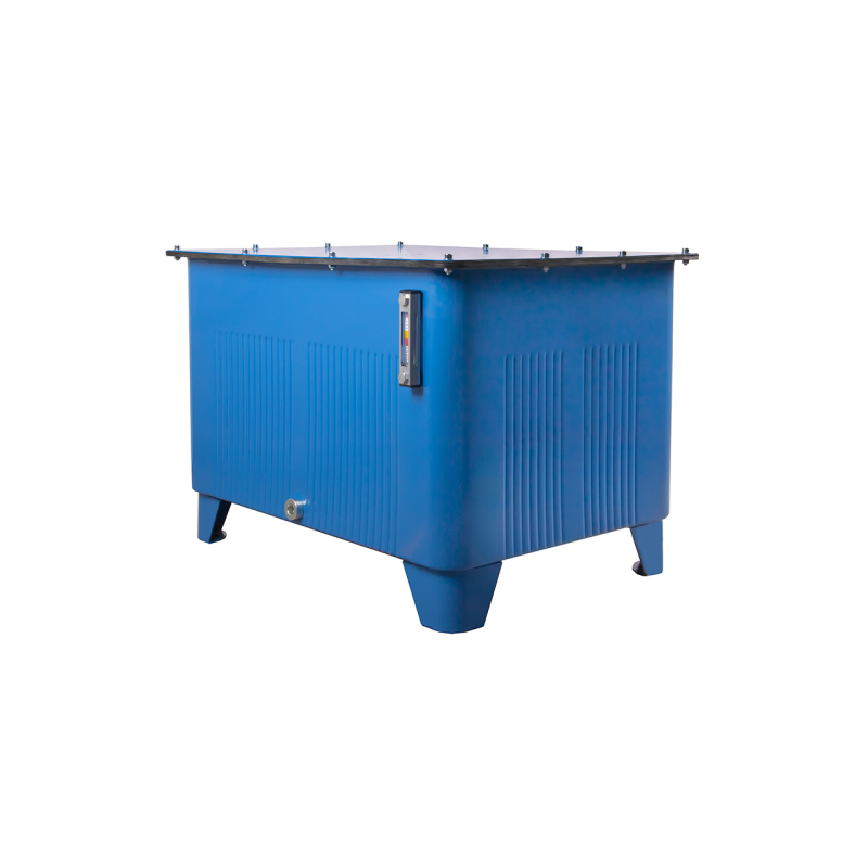 250 l hidraulinės alyvos bakas ant kojų su pilnu dangčiu