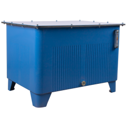 250 l hidraulinės alyvos bakas ant kojų su pilnu dangčiu