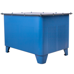 250 l hidraulinės alyvos bakas ant kojų su pilnu dangčiu