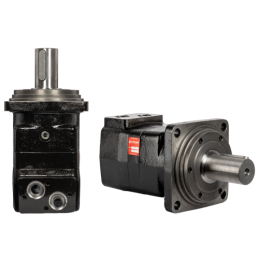 BM6 hidraulinis variklis su 63 mm velenu labai didelėms apkrovoms. Absorbcija: 800 cm3/aps., greitis: 200 aps./min.