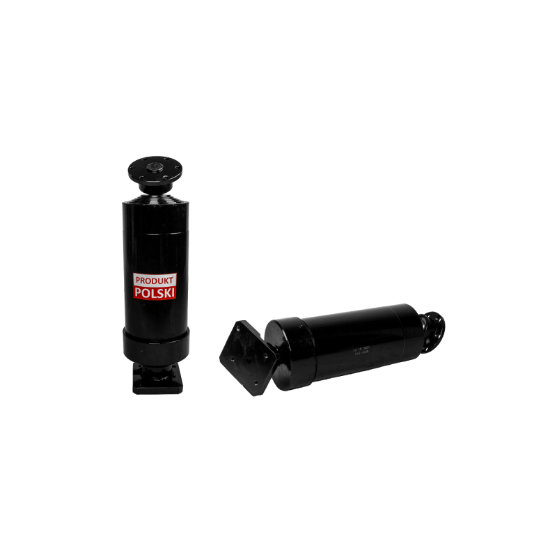 Teleskopinis hidraulinis cilindras priekabai, eiga: 1530 mm + suvirinimo lizdas