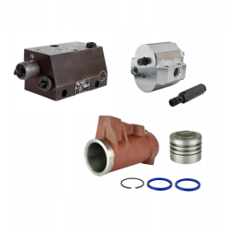 Hidraulinis skirstytuvas 46481002 Hydrotor Tuchola, sumontuotas ant varlės C-360, C-360-3P modeliuose, komplektuojamas su remont