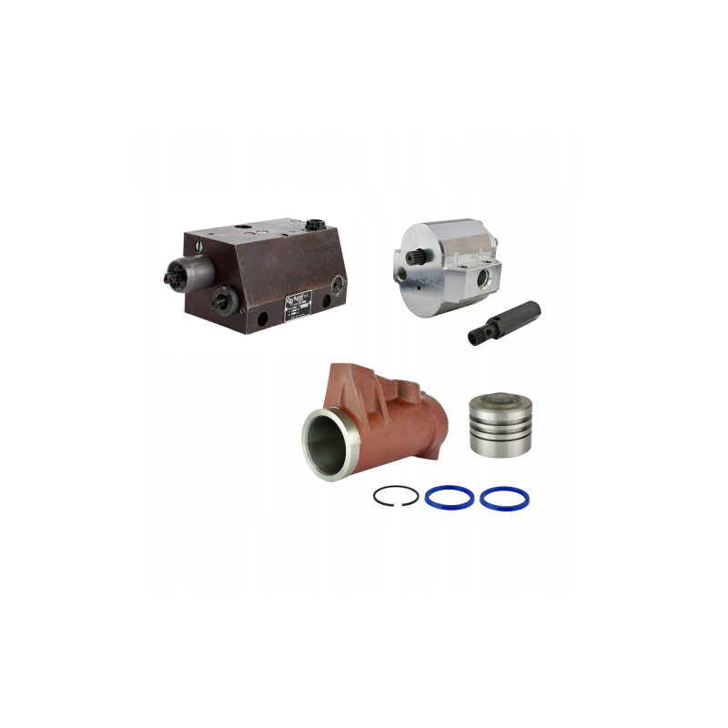 Hidraulinis skirstytuvas 46481002 Hydrotor Tuchola, sumontuotas ant varlės C-360, C-360-3P modeliuose, komplektuojamas su remont