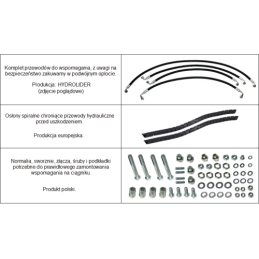 Vairo stiprintuvas C-385 U912 ir kiti 4 ir 6 cilindrų modeliai be priekinės varančiosios ašies su M+S Orbitrol