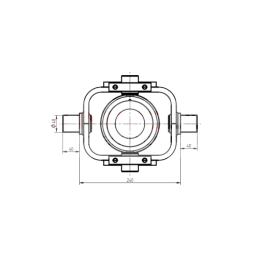 Savivarčio priekabos hidraulika. Vertimo komplektas: 24 V maitinimo šaltinis su belaidžiu valdymu + atramos pavara su 1000 eigų,