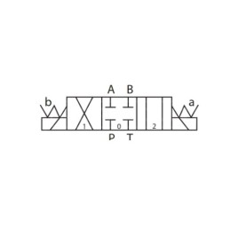 sekcijų 12 V hidraulinis skirstytuvo blokas, tipas Cetop 3 NG6, su proporcinio srauto reguliatoriumi, komplektuojamas su ARPWM p