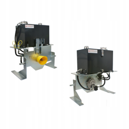 Mobilus agregatas, varomas kardaniniu velenu, su 1 sekcijos skirstytuvu, 40 l talpos, 75 l talpos baku ir maksimaliu 40 l siurbl