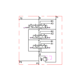 Novatoriška „Zetor 5211 7211“ hidraulinė sistema. 3 sekcijų hidraulinis skirstytuvas su plūduriuojančia sekcija, pilnas siurblio