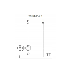 Hidraulinis agregatas 29 l/min. 142 barai 50 l 7,5 kW