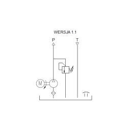 Hidraulinis agregatas 29 l/min. 142 barai 50 l 7,5 kW