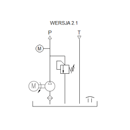 Hidraulinis agregatas 29 l/min. 142 barai 50 l 7,5 kW