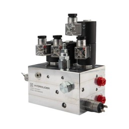 Žemės ūkio transporto priemonių automatinių vairavimo sistemų hidraulinis blokas