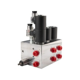 Žemės ūkio transporto priemonių automatinių vairavimo sistemų hidraulinis blokas