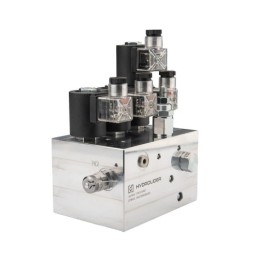 Žemės ūkio transporto priemonių automatinių vairavimo sistemų hidraulinis blokas