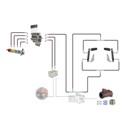 Hidraulikos C-360 5 sek. skirstytuvo adapterio pavaros ir kėlimo cilindras