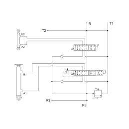 Malkų skaldytuvo hidraulika: skaldymo galia: 7 tonos, skaldymo ciklo laikas: 18–21 sekundė. Pavara, siurblys, variklis, 75 litrų