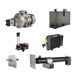 Malkų skaldytuvo hidraulika: skaldymo galia: 5 tonos, skaldymo ciklo laikas: 18–21 sekundė. Pavara, siurblys, variklis, 45 litrų