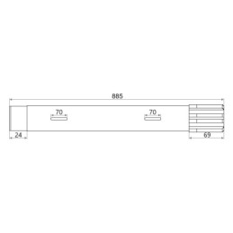 RCW-5 trąšų barstytuvo pavarų dėžė, įskaitant pagrindinį pavarų dėžės kardaninį veleną
