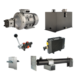 Malkų skaldytuvo hidraulika: skaldymo galia: 7 tonos, skaldymo ciklo laikas: 11–14 sekundžių. Pavara, siurblys, variklis, 75 lit