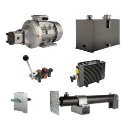 Malkų skaldytuvo hidraulika: skaldymo galia: 8 tonos, skaldymo ciklo laikas: 14–17 sekundžių. Pavara, siurblys, variklis, 75 lit