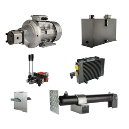 Malkų skaldytuvo hidraulika: skaldymo galia: 6 tonos, skaldymo ciklo laikas: 9–12 sekundžių. Pavara, siurblys, variklis, 45 litr