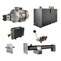 Malkų skaldytuvo hidraulika: skaldymo galia: 6 tonos, skaldymo ciklo laikas: 9–12 sekundžių. Pavara, siurblys, variklis, 100 lit