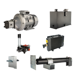 Malkų skaldytuvo hidraulika: skaldymo galia: 8 tonos, skaldymo ciklo laikas: 14–17 sekundžių. Pavara, siurblys, variklis, 45 lit