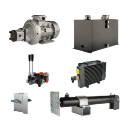 Malkų skaldytuvo hidraulika: skaldymo galia: 6 tonos, skaldymo ciklo laikas: 14–17 sekundžių. Pavara, siurblys, variklis, 75 lit