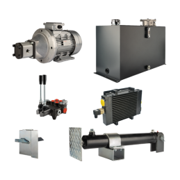 Malkų skaldytuvo hidraulika: skaldymo galia: 6 tonos, skaldymo ciklo laikas: 14–17 sekundžių. Pavara, siurblys, variklis, 100 li