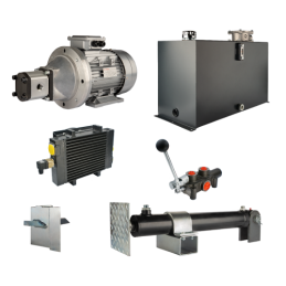 Malkų skaldytuvo hidraulika. Skaldymo galia: 12 tonų. Skaldymo ciklo laikas: 18–21 sekundė. Pavara, siurblys, variklis, 100 litr