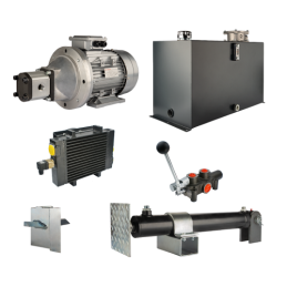 Malkų skaldytuvo hidraulika: skaldymo galia: 8 tonos, skaldymo ciklo laikas: 9–12 sekundžių. Pavara, siurblys, variklis, 100 lit