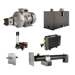 Malkų skaldytuvo hidraulika: skaldymo galia: 8 tonos, skaldymo ciklo laikas: 9–12 sekundžių. Pavara, siurblys, variklis, 75 litr