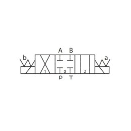 sekcijų 12 V hidraulinis skirstytuvo blokas, tipas Cetop 3 NG6, su proporciniu srauto reguliatoriumi, komplektuojamas su „Salvar