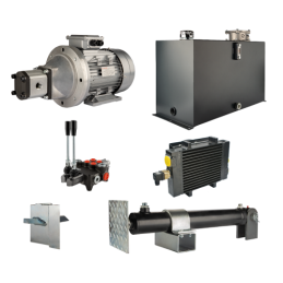 Malkų skaldytuvo hidraulika: skaldymo galia: 10 tonų, skaldymo ciklo laikas: 9–12 sekundžių. Pavara, siurblys, variklis, 100 lit