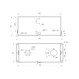 Malkų skaldytuvo hidraulika. Skaldymo galia: 14 tonų. Skaldymo ciklo laikas: 12–16 sekundžių. Pavara, siurblys, variklis, 100 li