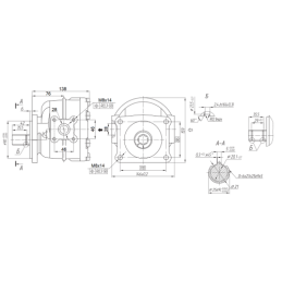„Hydrosila NSZ32“ hidraulinis krumpliaratinis siurblys, kairinis sukimasis, apvalus