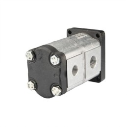 „Hydrosila“ dešininis 2 sekcijų krumpliaratinis hidraulinis siurblys, 2 grupė, tūris: 12/8 cm3/aps., našumas (1500 aps.): 18/12 