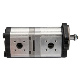 „Hydrosila“ kairysis dviejų sekcijų krumpliaratinis hidraulinis siurblys, 2 grupė, tūris: 16/11,3 cm3/aps., našumas (1500 aps.):