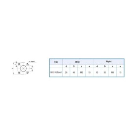 „Hydrosila“ kairysis dviejų sekcijų krumpliaratinis hidraulinis siurblys, 2 grupė, tūris: 16/11,3 cm3/aps., našumas (1500 aps.):