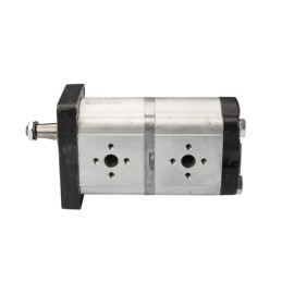 „Hydrosila“ dešininis 2 sekcijų krumpliaratinis hidraulinis siurblys, 2 grupė, tūris: 16/16 cm3/aps., našumas (1500 aps.): 24/24